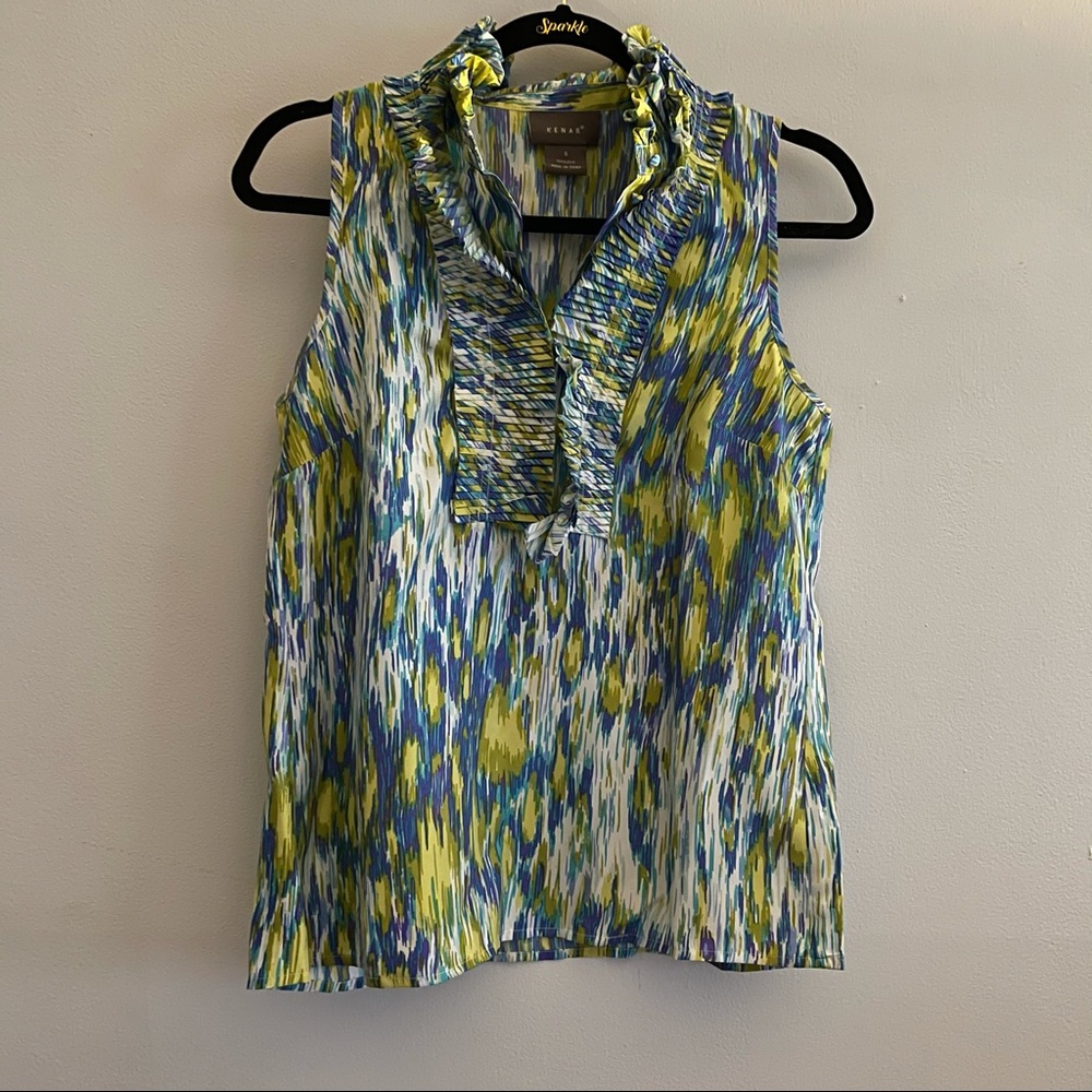 Kenar sleeveless top small